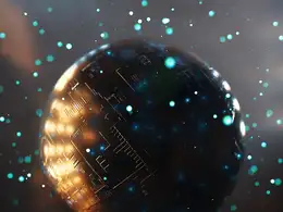 C4D实用工程第213季：梦幻金属球创意C4D工程文件 c4d project