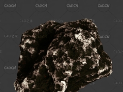 陨石行星C4D模型 asteroid
