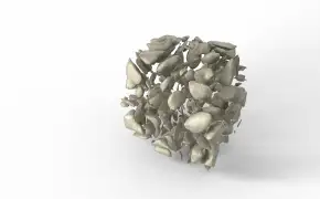 C4D R18测试 反向AO+随机着色器+泰森分裂