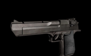 以色列手枪C4D模型 Desert-Eagle