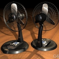 电扇3D模型：Cinema 4D Vendilator