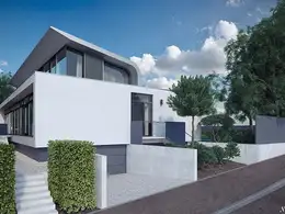 C4D现代住宅建筑-时尚别墅渲染作品欣赏 Modern Residential Architecture - Full CGI