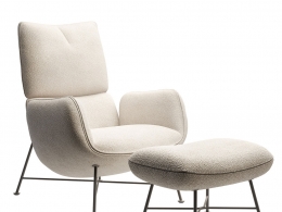 科尔家具亚利斯休闲扶手椅3D模型素材下载Jalis Lounge Easy Armchair by Cor