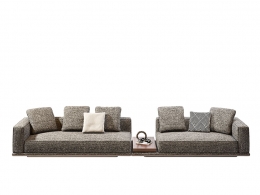 米诺特地平线沙发E款3D模型素材下载Horizonte Sofa E by Minotti