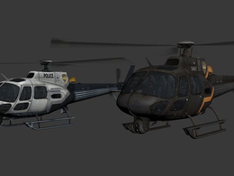 警用直升机军用飞机Helicopter Police