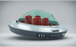 UFO飞碟C4D模型 C4D 3D Model SpaceRide UFO