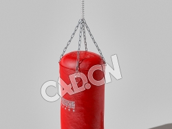 拳击包C4D模型 Boxing Bag