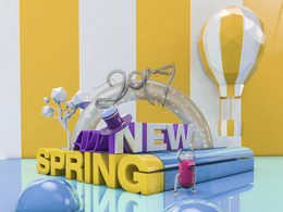 新春商场娱乐区