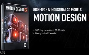 AK E3D 高科技工业3D模型包 ight-tech / industrial 3d models
