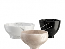 萨尔瓦托里日式石制餐碗套装3D模型素材下载Japanese Stone Serving Bowls by Salvator