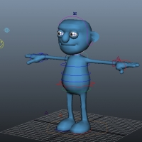 6个MAYA动漫形象绑定模型