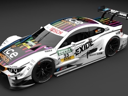 宝马M4赛carC4D模型 2014 BMW M4 DTM Wittmann