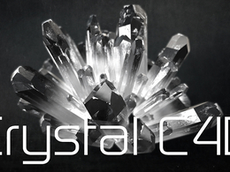 晶体C4D模型 Crystal C4D Render