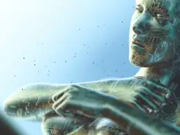 C4D实用工程第158季：科幻金属人创意C4D工程文件 c4d project