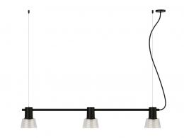 Zero构成系列小号玻璃罩轨道吊灯3D模型素材下载Compose Rail Pendant Light Small Gla