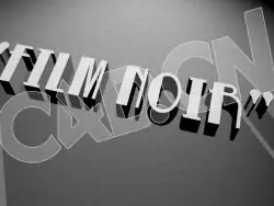 C4D长阴影立体字电影片头文字标题文字模型 Film Noir 3d model