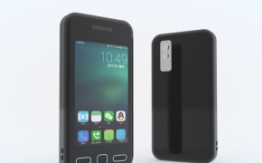 手机C4D模型 phone 3d model