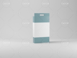 文件纸盒C4D模型 Paper tray