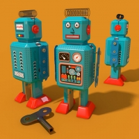 C4D机器人模型 Robot