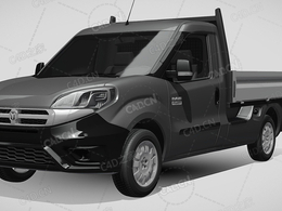 道奇RAM卡车货车运输车辆汽车promaster城市自卸车C4D汽车模型下载