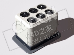 空调机组C4D模型 Air Conditioning Unit