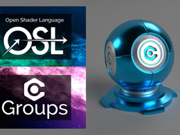 C4D Cycles 4D渲染器材质合集与节点预设