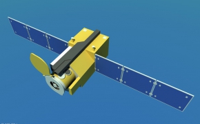 太空太阳能卫星C4D模型 solar