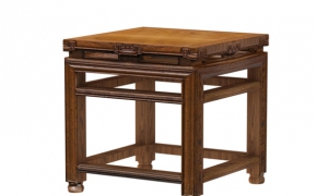 中式家具模型：小方凳C4D模型