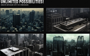 大都市白天与黑夜3D模型 Metropolitan Pack – 3D City & SkyCraper