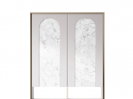 凯必得帕拉迪奥高柜3D模型素材下载Palladio Highboard by Capital Collection