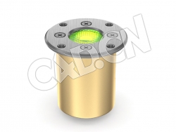 C4DLED水下潜水灯光模型 LED Underwater Dive 1 FC with Stand