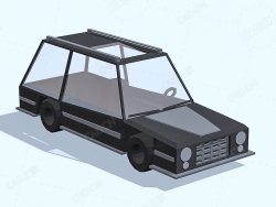 低面多边形汽车 Car 5