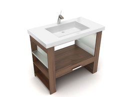 洗手台C4D模型 -028 bathroom 3d model