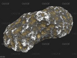 宇宙小行星模型 asteroid