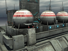 20套C4D未来城市科幻建筑物合集 城市街区 Greeble City Blocks Vol 02