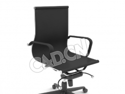 办公旋转椅办公家具C4D模型