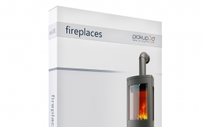 壁炉3D模型合集 Pickup3D Vol.01 Fireplaces