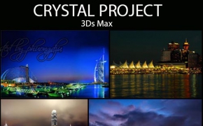 城市3DsMax模型 Crystal Project for 3Ds Max M0DELS