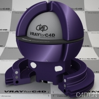 vray for c4d材质：Satin