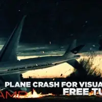 C4D教程波音777飞机坠毁教程CINEMA4D TUTORIAL – BOEING 777 PLANE CRASH TUTORIAL