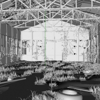 废弃仓库3D模型 3D model warehouse