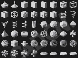 456个灰猩猩GSG未来界面广播设计霓虹灯日常小装饰品模型