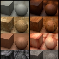C4D地面材质 Materials