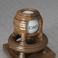 C4D VRAY材质：Legno Parquet