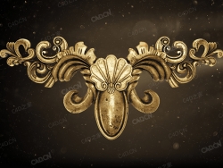 欧式雕花复古装饰点缀C4D模型-12Artstation– Noya Decorative Ornamental Kit 3d Mod
