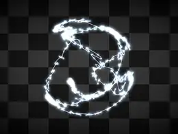 C4D粒子跟踪动画工程 particules et traceur