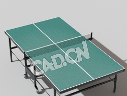 乒乓球桌C4D模型 Ping Pong Table