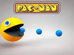 C4D卡通吃豆子动画游戏工程 Pacman Game Animation