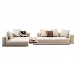 米诺特地平线沙发B款3D模型素材下载Horizonte Sofa B by Minotti