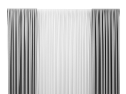 艾达灰色窗帘遮光窗帘（Nya Nordiska品牌）3D模型素材下载Aida Grey Curtain by Nya N